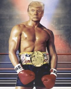 Trump as Rocky